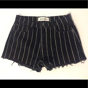 NWOT Reformation Denim Cut Off Shorts